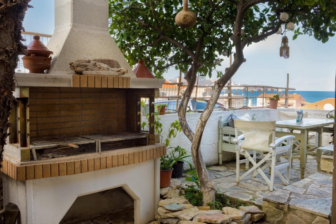 Avra Apartments Kalívesz Kültér fotó